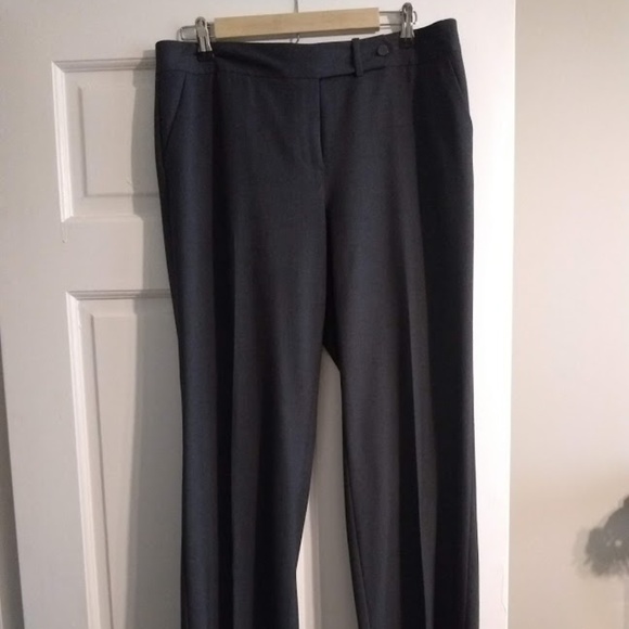 Calvin Klein Classic Fit Dark gray pants size 10 - Picture 1 of 4